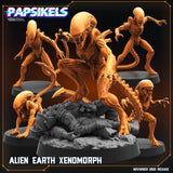 Alien Xeno | A - E - Tabletop RPG & D&D miniature. Perfect for wargaming & collectors