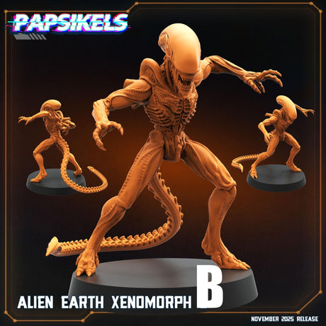 Alien Xeno | B - Tabletop RPG & D&D miniature. Perfect for wargaming & collectors