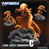 Alien Xeno | C - Tabletop RPG & D&D miniature. Perfect for wargaming & collectors
