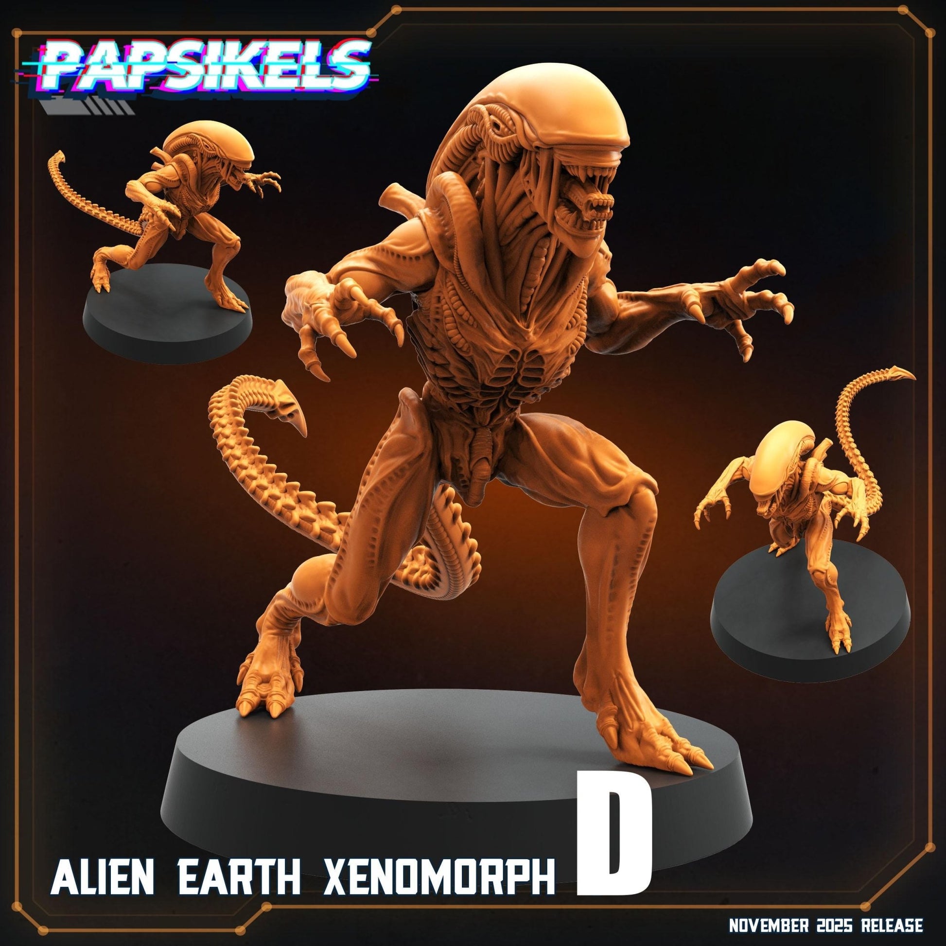 Alien Xeno - D - 32mm Scale