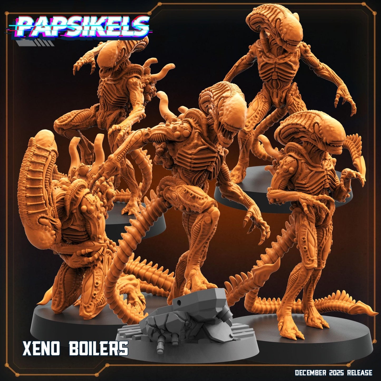 Alien Xeno set - A - F - 32mm Scale