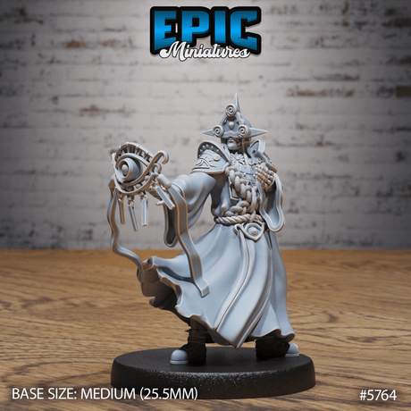 All Seeing Eye Leader Miniature | C - Tabletop RPG & D&D miniature. Perfect for wargaming & collectors