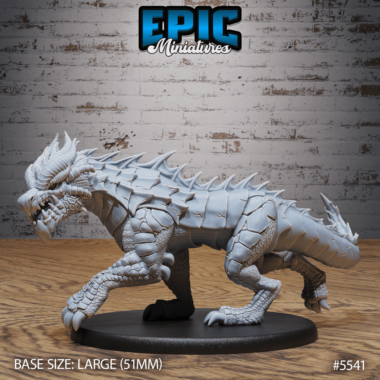 Ambush Drake Miniature | A - Tabletop RPG & D&D miniature. Perfect for wargaming & collectors