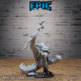 Amphibian Fish folk Brutes Miniature | 6171 - Tabletop RPG & D&D miniature. Perfect for wargaming & collectors