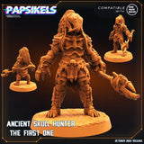 Ancient Skull Hunter Miniature | Ancient Hunter A - Tabletop RPG & D&D miniature. Perfect for wargaming & collectors