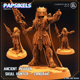 Ancient Skull Hunter Miniature | Ancient Hunter C - Tabletop RPG & D&D miniature. Perfect for wargaming & collectors
