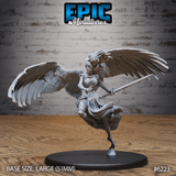 Angel Zombie Miniature | B - Tabletop RPG & D&D miniature. Perfect for wargaming & collectors