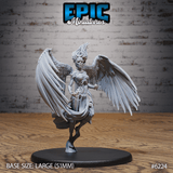 Angel Zombie Miniature | C - Tabletop RPG & D&D miniature. Perfect for wargaming & collectors