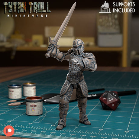 Animated Armour Miniature | B - Tabletop RPG & D&D miniature. Perfect for wargaming & collectors