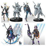 Anime Neo Warrior Miniature | Full Set All Models - Tabletop RPG & D&D miniature. Perfect for wargaming & collectors