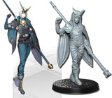Anime Neo Warrior Miniature | Warrior 2 - Tabletop RPG & D&D miniature. Perfect for wargaming & collectors