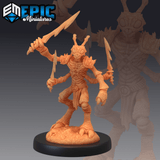 Ant Warrior Miniature | A - Tabletop RPG & D&D miniature. Perfect for wargaming & collectors