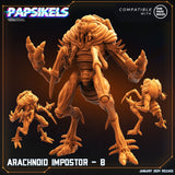 Arachnoid Imposter Miniature | Arachnoid Imposter B - Tabletop RPG & D&D miniature. Perfect for wargaming & collectors