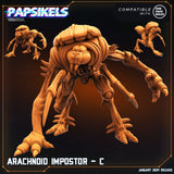 Arachnoid Imposter Miniature | Arachnoid Imposter C - Tabletop RPG & D&D miniature. Perfect for wargaming & collectors