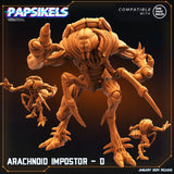 Arachnoid Imposter Miniature | Arachnoid Imposter D - Tabletop RPG & D&D miniature. Perfect for wargaming & collectors