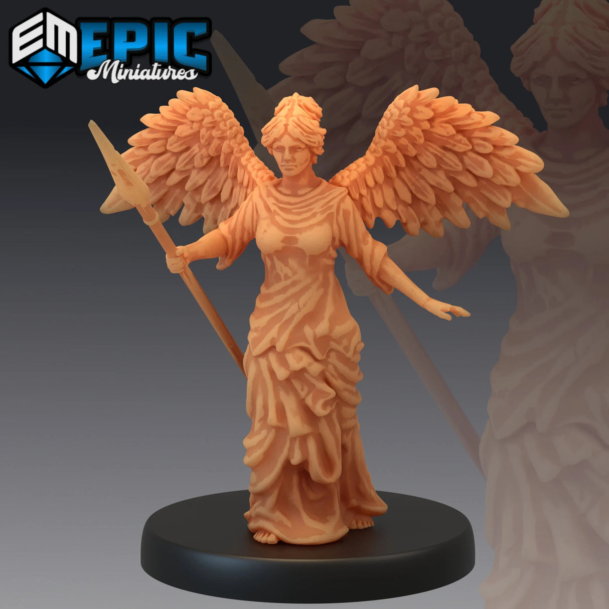 Arena Statue Miniature | A - Tabletop RPG & D&D miniature. Perfect for wargaming & collectors