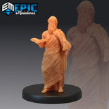 Arena Statue Miniature | E - Tabletop RPG & D&D miniature. Perfect for wargaming & collectors