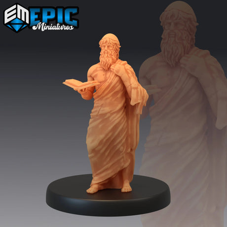 Arena Statue Miniature | E - Tabletop RPG & D&D miniature. Perfect for wargaming & collectors