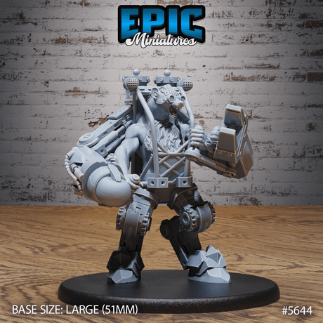 Artificer Gnoll Miniature | A - Tabletop RPG & D&D miniature. Perfect for wargaming & collectors