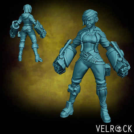 Artificer Miniature | Right - Tabletop RPG & D&D miniature. Perfect for wargaming & collectors