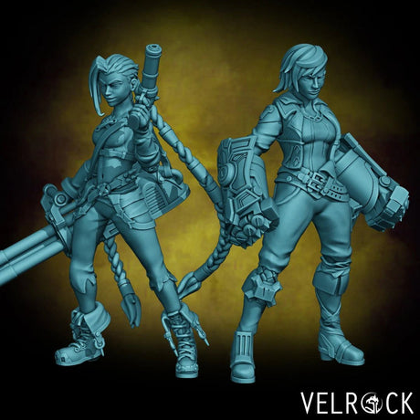 Artificer Miniature | Set of 2 - Tabletop RPG & D&D miniature. Perfect for wargaming & collectors