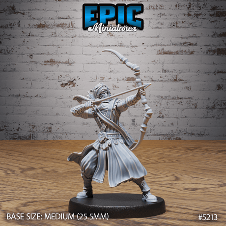 Assassin Prince Miniature | C - Tabletop RPG & D&D miniature. Perfect for wargaming & collectors