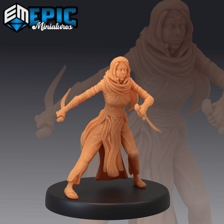 Assassin Series Miniature | Great For Fantasy Rpgs | B - Tabletop RPG & D&D miniature. Perfect for wargaming & collectors