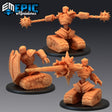 Assault Tank Robot Miniature | Set of 3 - Tabletop RPG & D&D miniature. Perfect for wargaming & collectors
