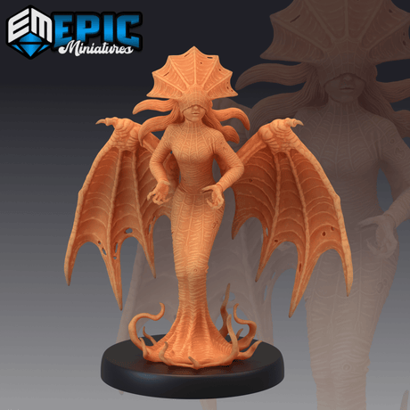 Atlachs Demon Miniature | A - Tabletop RPG & D&D miniature. Perfect for wargaming & collectors