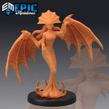 Atlachs Demon Miniature | B - Tabletop RPG & D&D miniature. Perfect for wargaming & collectors