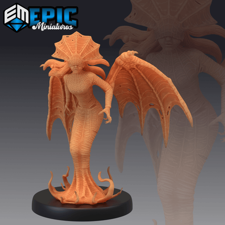 Atlachs Demon Miniature | C - Tabletop RPG & D&D miniature. Perfect for wargaming & collectors