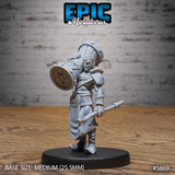 Aztec Tribe Miniature | C - Tabletop RPG & D&D miniature. Perfect for wargaming & collectors