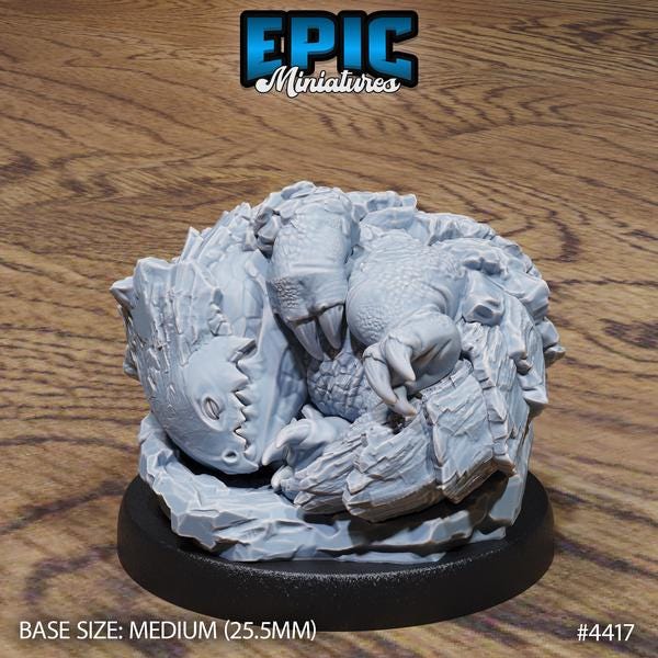 Baby Bulette Miniature | 4417 - Tabletop RPG & D&D miniature. Perfect for wargaming & collectors