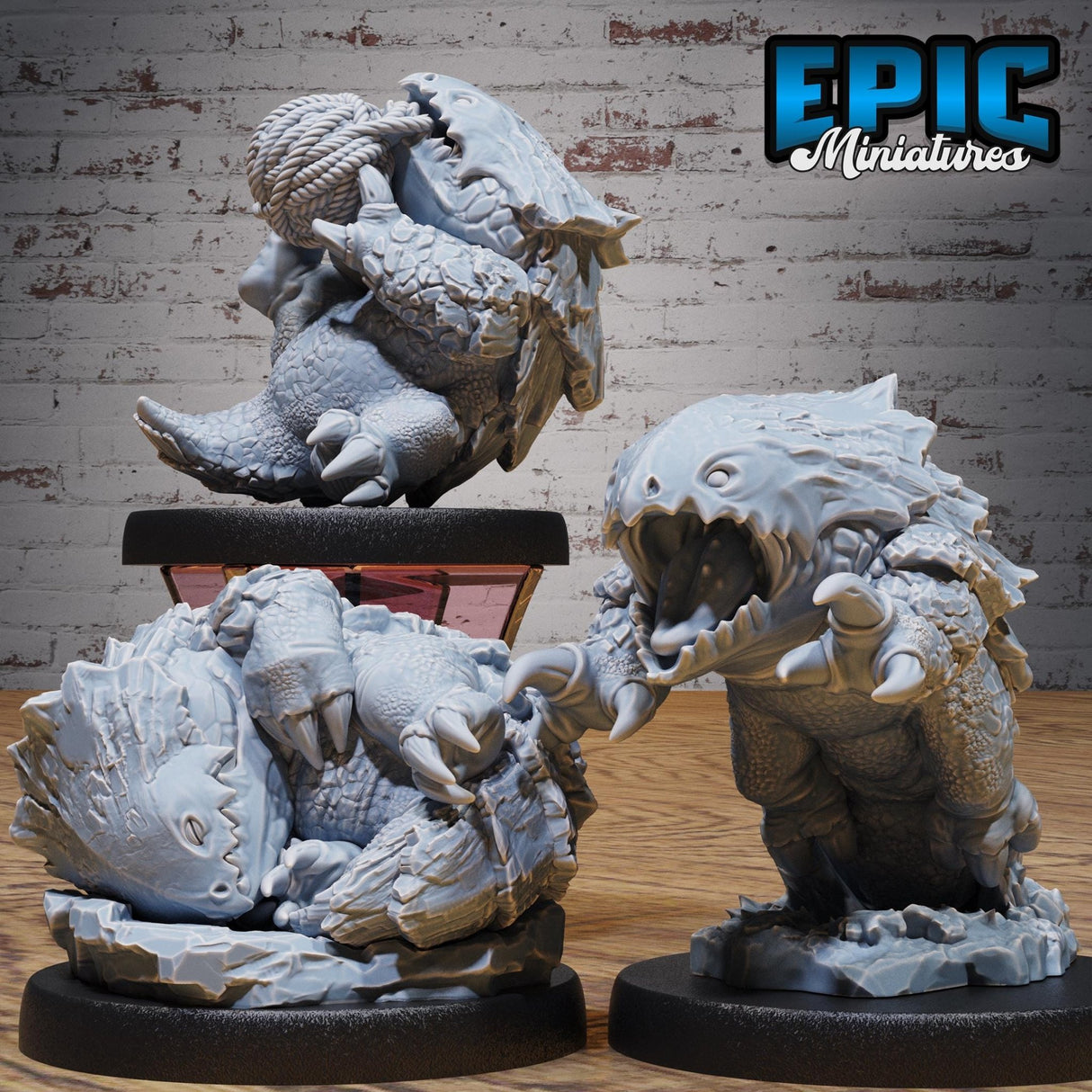 Baby Bulette Miniature | Full Set All Models - Tabletop RPG & D&D miniature. Perfect for wargaming & collectors