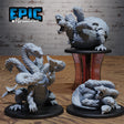 Baby Hydra Miniature | Set of 3 - Tabletop RPG & D&D miniature. Perfect for wargaming & collectors