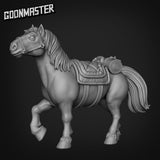 Badger Folk Rider Miniature | F - Tabletop RPG & D&D miniature. Perfect for wargaming & collectors