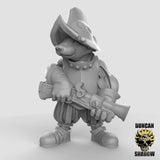 Badger Group Miniature | A - Tabletop RPG & D&D miniature. Perfect for wargaming & collectors