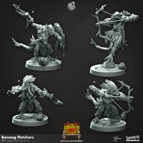 Banaag Fletchers Miniature | A - Tabletop RPG & D&D miniature. Perfect for wargaming & collectors
