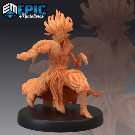 Bandage Warrior Miniature | C - Tabletop RPG & D&D miniature. Perfect for wargaming & collectors