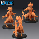 Bandage Warrior Miniature | Set of 3 - Tabletop RPG & D&D miniature. Perfect for wargaming & collectors