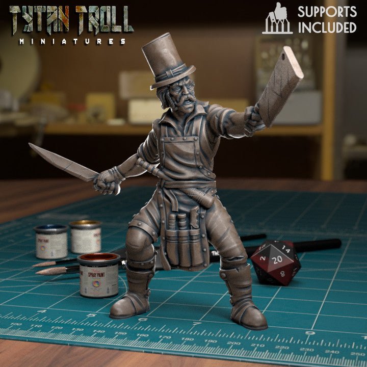 Street Gang Bandit Bundle | A - Tabletop RPG & D&D miniature. Perfect for wargaming & collectors