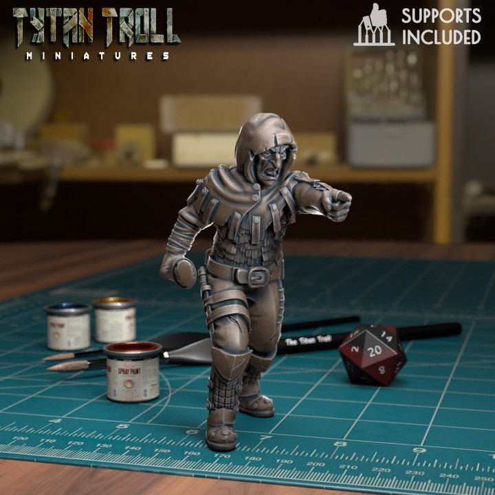 Bandit Bundle Miniature | B - Tabletop RPG & D&D miniature. Perfect for wargaming & collectors
