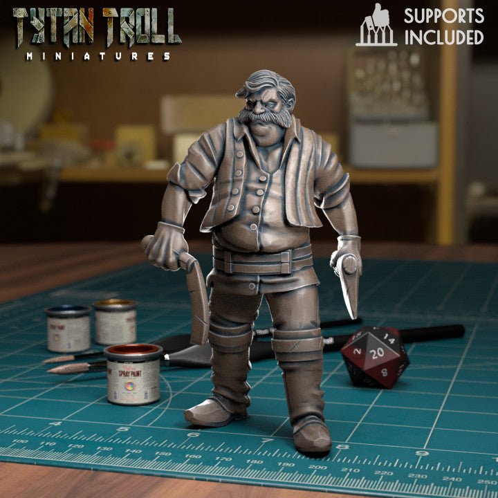 Street Gang Bandit Bundle | C - Tabletop RPG & D&D miniature. Perfect for wargaming & collectors