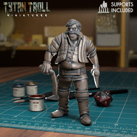 Street Gang Bandit Bundle | C - Tabletop RPG & D&D miniature. Perfect for wargaming & collectors