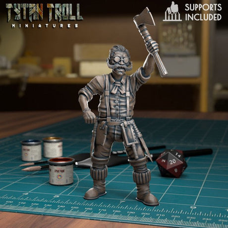 Street Gang Bandit Bundle | F - Tabletop RPG & D&D miniature. Perfect for wargaming & collectors