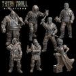Bandit Bundle Miniature | Set of 6 - Tabletop RPG & D&D miniature. Perfect for wargaming & collectors