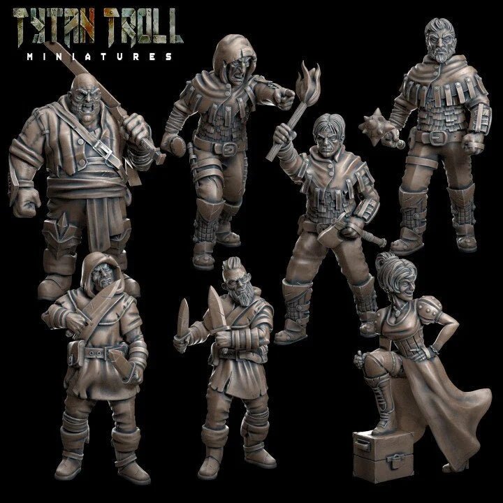 Bandit Bundle Miniature - Set of 6 - 28mm