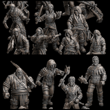 Bandit Miniature | 28mm - Tabletop RPG & D&D miniature. Perfect for wargaming & collectors