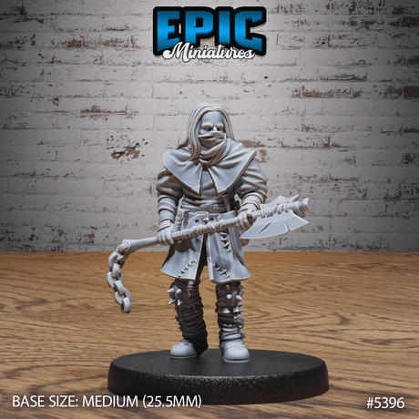 Bandit Miniature | A - Tabletop RPG & D&D miniature. Perfect for wargaming & collectors
