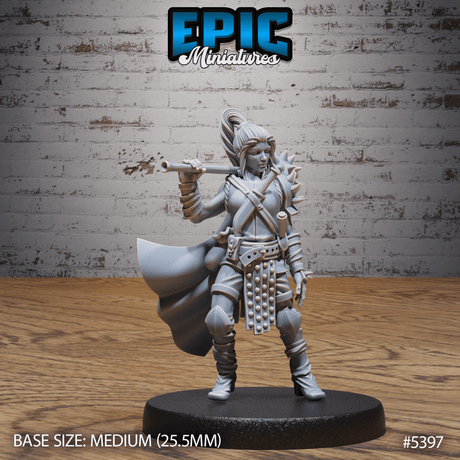 Bandit Miniature | B - Tabletop RPG & D&D miniature. Perfect for wargaming & collectors